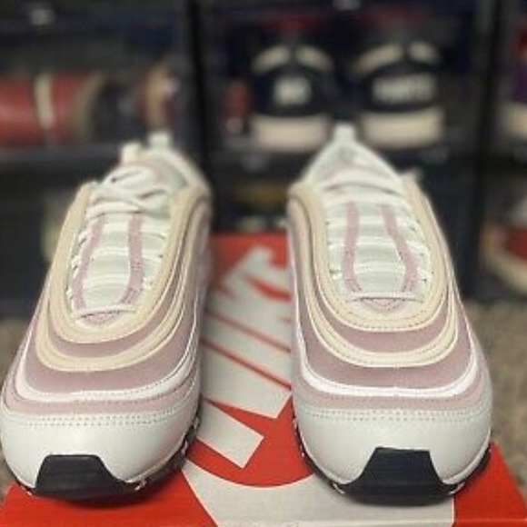 Nike | Shoes | Nike Air Max 97 Pink Cream Summit White Womens Size  Da9325100 | Poshmark